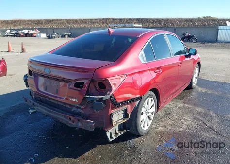 2016 Subaru Legacy 2.5I Premium из США, поврежденный, VIN 4S3BNAF64G3026184